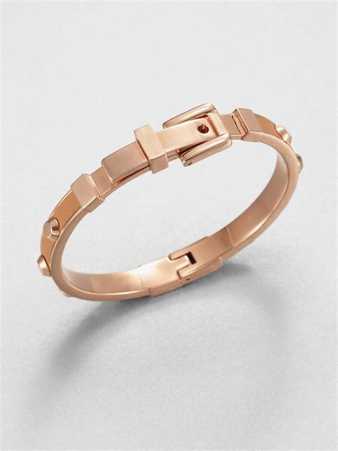 michael kors leather stud bracelet|Michael Kors bracelet on sale.